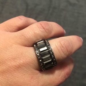 Gunmetal Ring